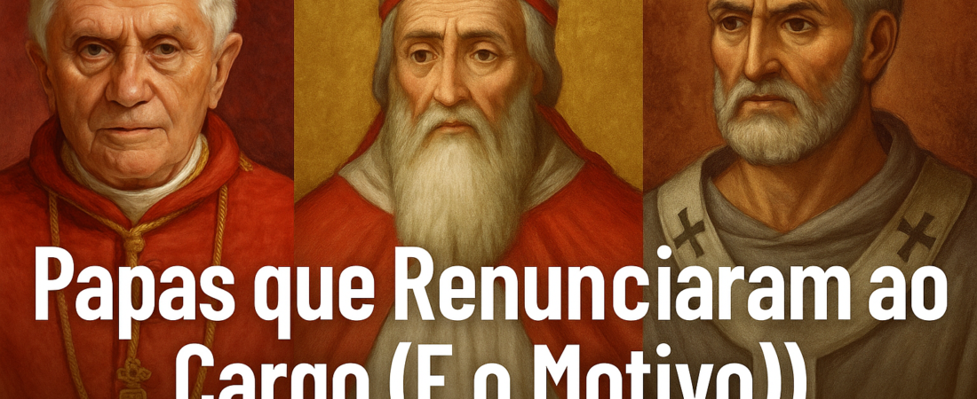 Papas que Renunciaram ao Cargo (E o Motivo!)